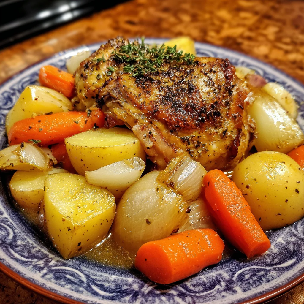 Crockpot Chicken Pot Roast offers easy comfort with tender veggies 9 Crockpot Chicken Pot Roast