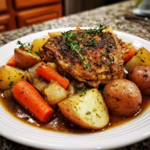 Crockpot Chicken Pot Roast