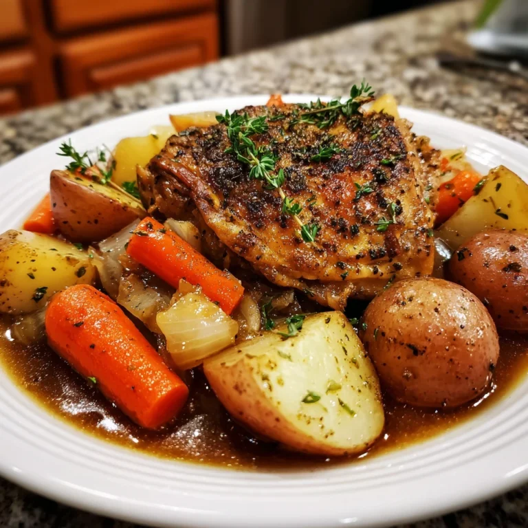 Crockpot Chicken Pot Roast