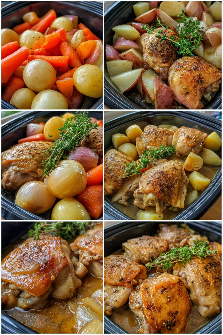 Crockpot Chicken Pot Roast offers easy comfort with tender veggies 8 Crockpot Chicken Pot Roast