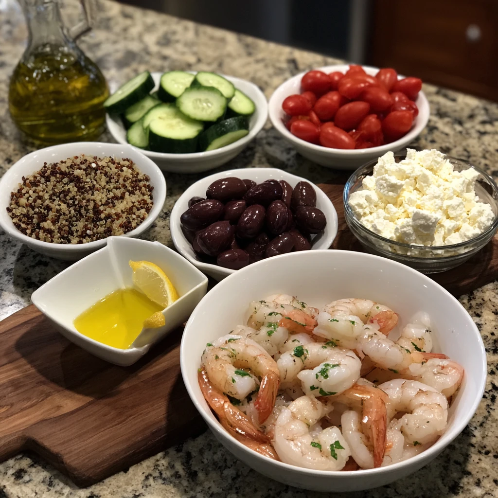 Greek Shrimp Mediterranean Bowl is a Fresh, Flavorful Summer Meal 7 Greek Shrimp Mediterranean Bowl