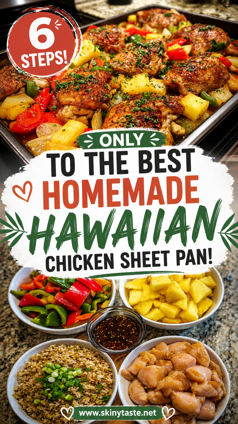 Hawaiian Chicken Sheet Pan Easy One Pan Dinner with Pineapple and Veggies 11 Hawaiian Chicken Sheet Pan Easy One Pan Dinner with Pineapple and Veggies