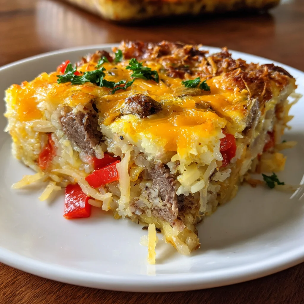 High Protein Egg Casserole