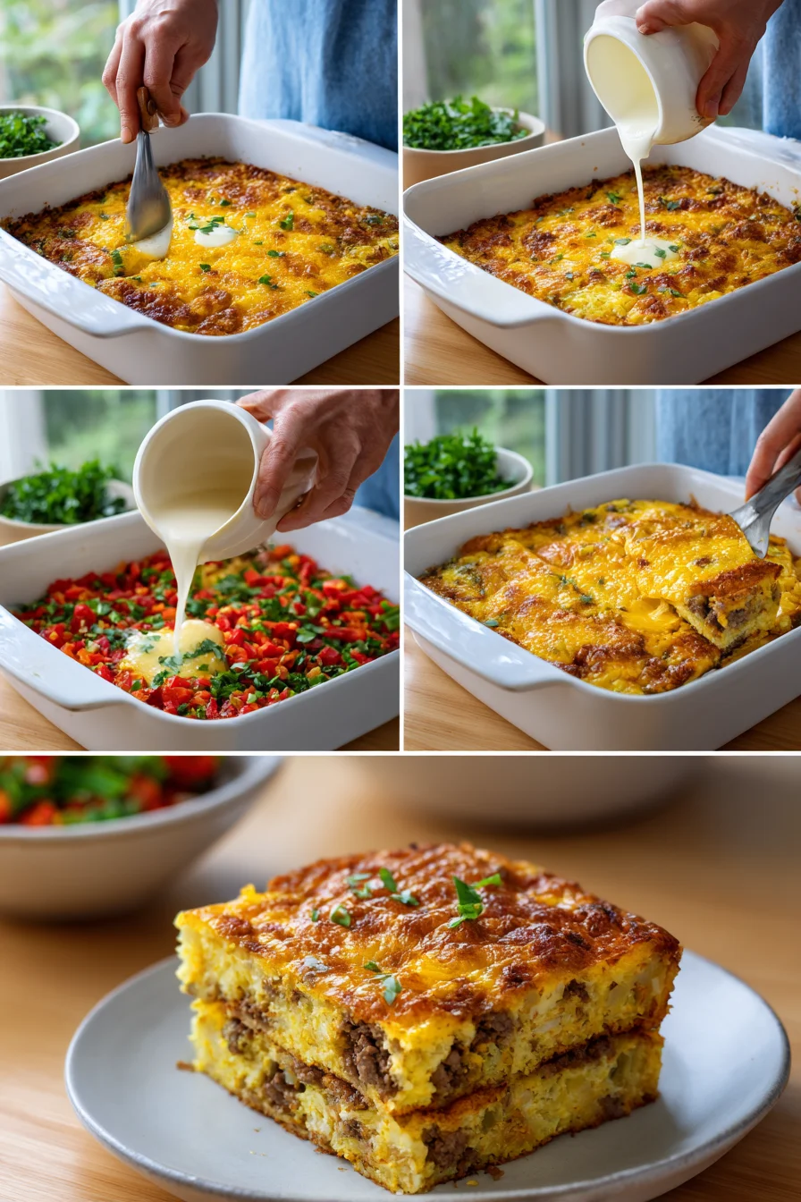 High Protein Egg Casserole