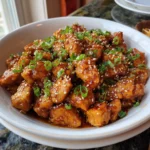 High Protein Sesame Chicken