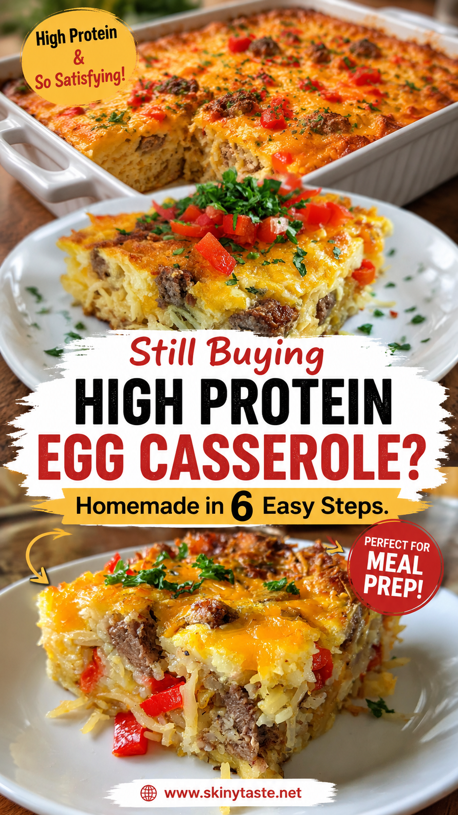High Protein Egg Casserole