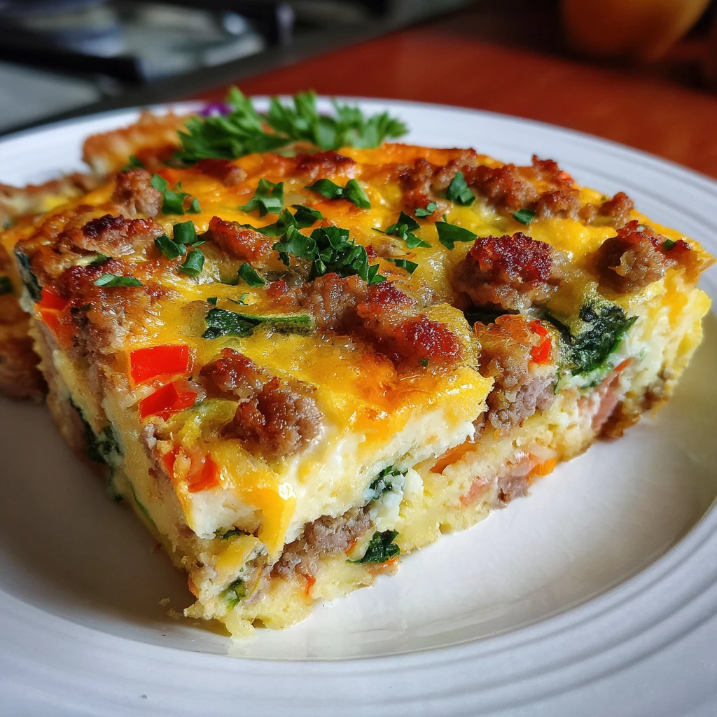 Make Ahead Breakfast Casserole