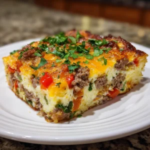 Make Ahead Breakfast Casserole