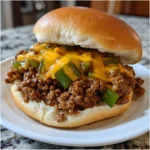 Philly Cheesesteak Sloppy Joes