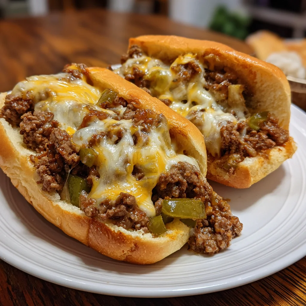 Philly Cheesesteak Sloppy Joes Easy Family Dinner Recipe Everyone Will Love 9 Philly Cheesesteak Sloppy Joes