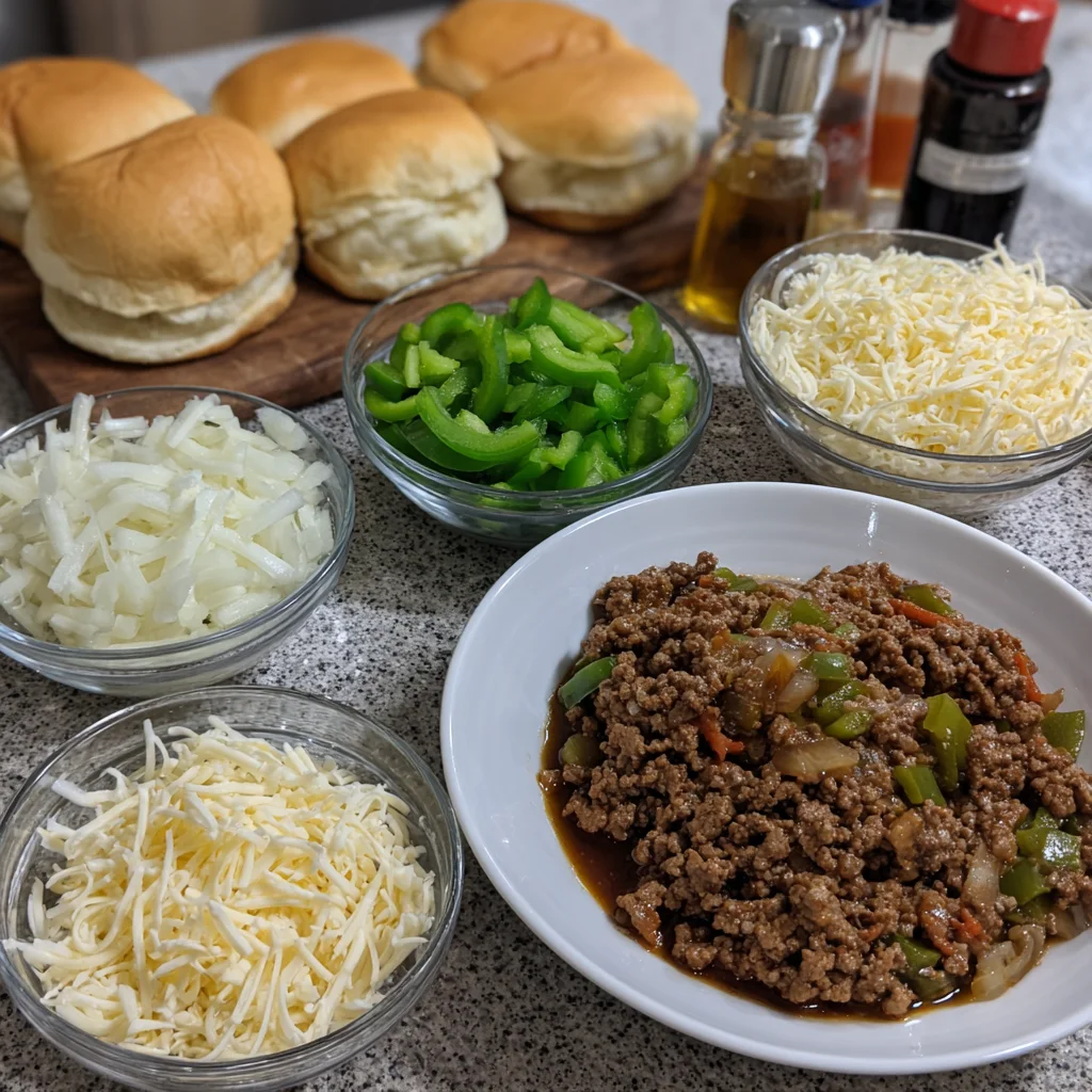 Philly Cheesesteak Sloppy Joes Easy Family Dinner Recipe Everyone Will Love 7 Philly Cheesesteak Sloppy Joes