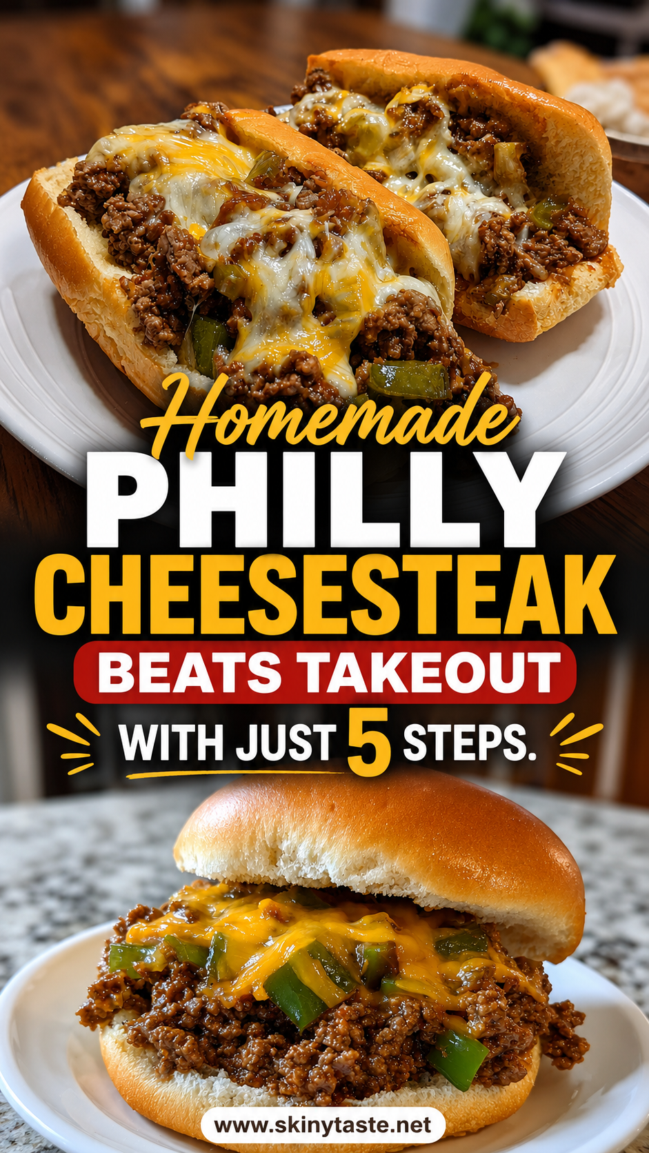 Philly Cheesesteak Sloppy Joes Easy Family Dinner Recipe Everyone Will Love 11 Philly Cheesesteak Sloppy Joes