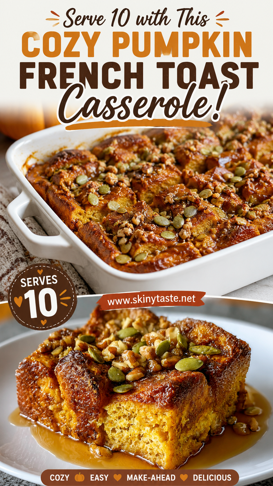 Pumpkin French Toast Casserole Offers Autumn Comfort and Easy Preparation 11 Pumpkin French Toast Casserole