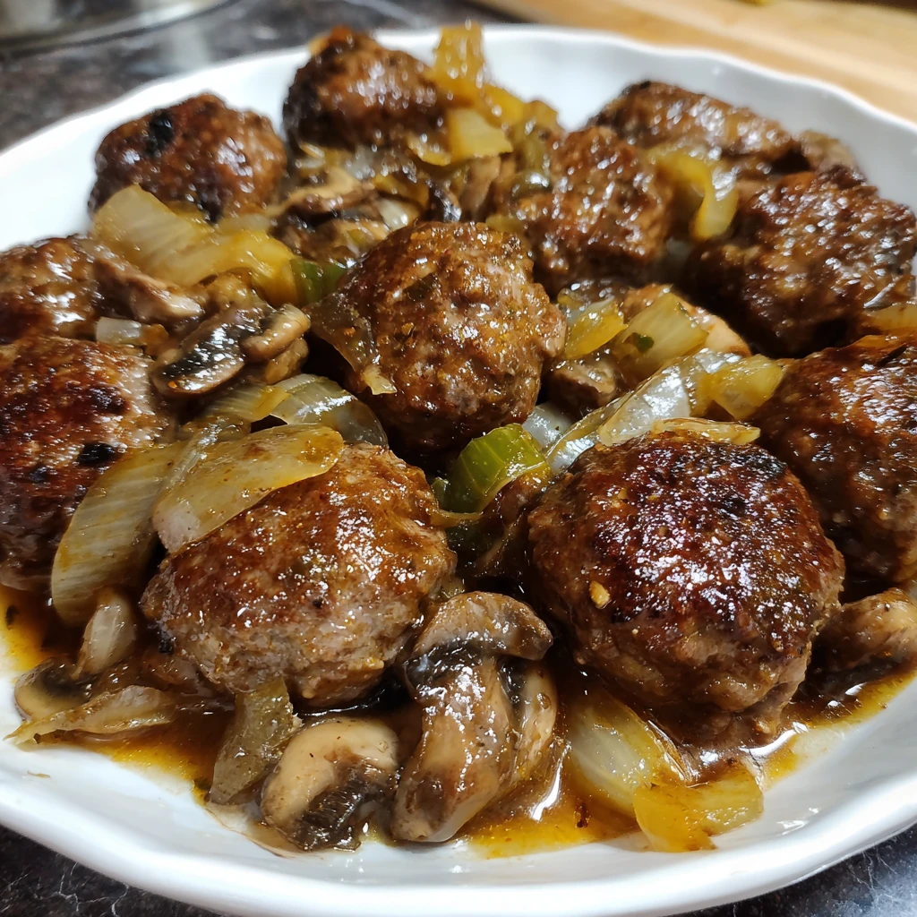Salisbury Steak Meatballs