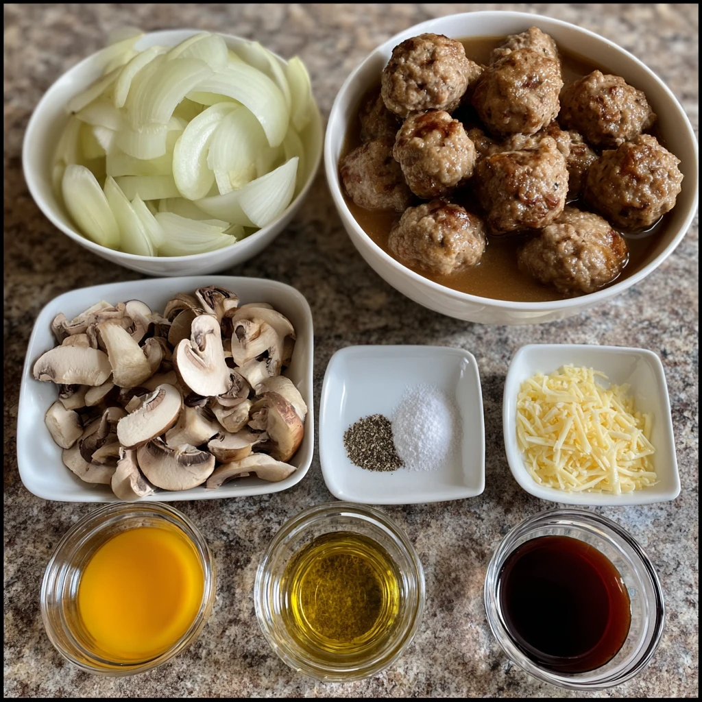 Salisbury Steak Meatballs