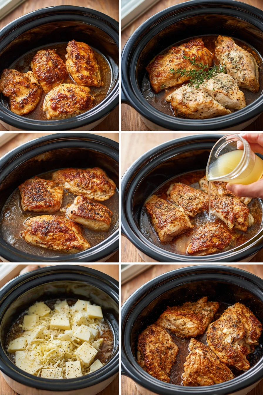 Slow Cooker Chicken Breasts
