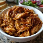 Slow Cooker Shredded BBQ Chicken
