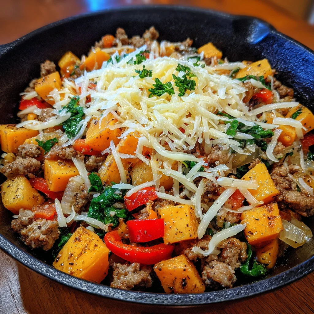 Southwestern Ground Beef Sweet Potato Skillet makes a quick, flavorful 9 Southwestern Ground Beef Sweet Potato Skillet