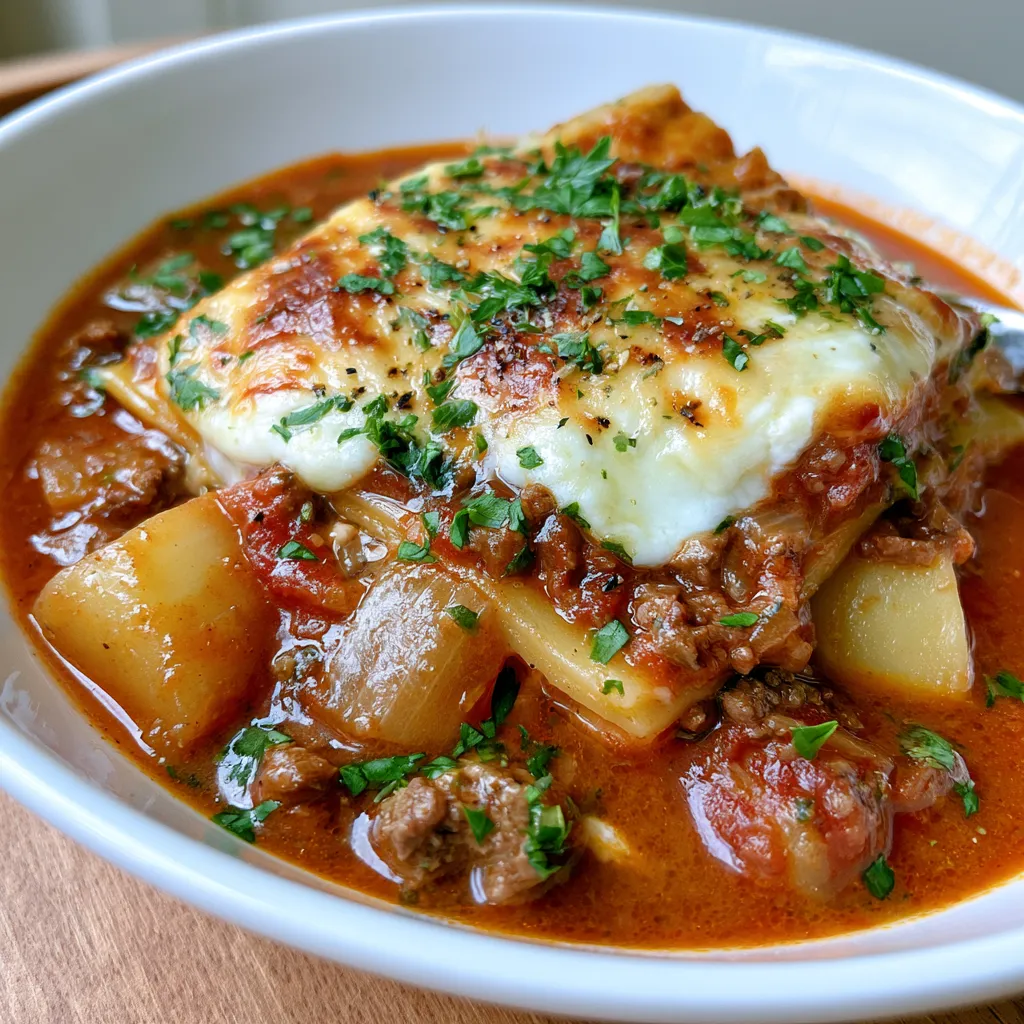 this crockpot lasagna soup offers protein comfort with gluten‑free pasta 9 crockpot lasagna soup