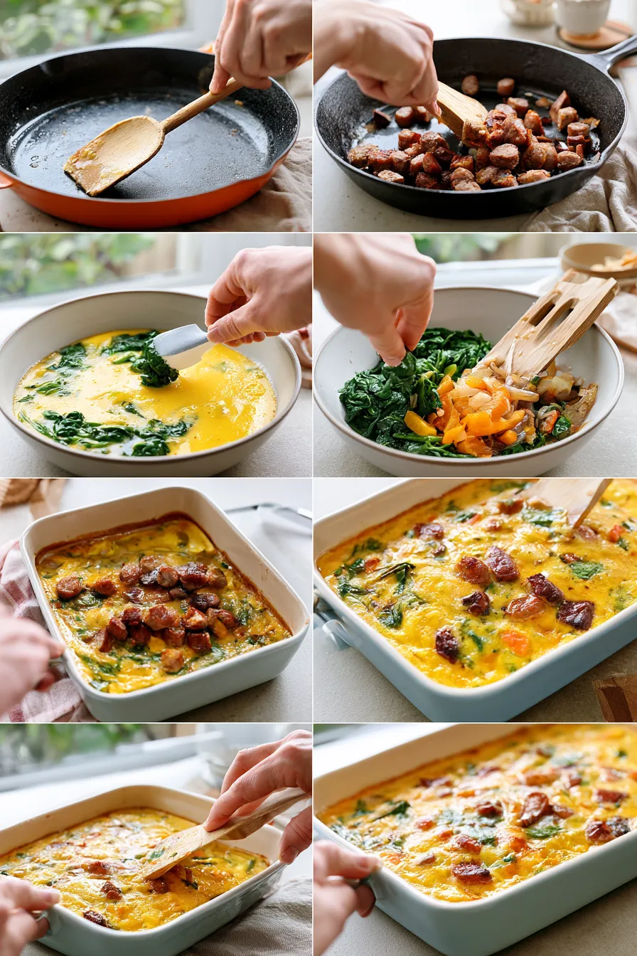 sausage and egg breakfast casserole